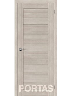 Дверь межкомнатная экошпон Portas S20 Лиственница крем