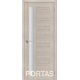Дверь межкомнатная экошпон Portas S28 Лиственница крем