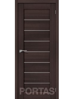 Дверь межкомнатная экошпон Portas S21 Орех шоколад