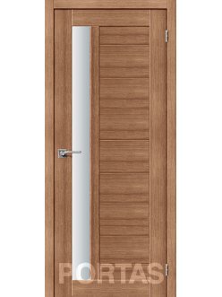 Дверь межкомнатная экошпон Portas S28 Орех карамель