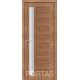 Дверь межкомнатная экошпон Portas S28 Орех карамель