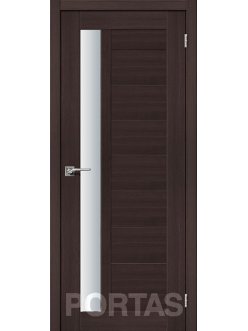 Дверь межкомнатная экошпон Portas S28 Орех шоколад