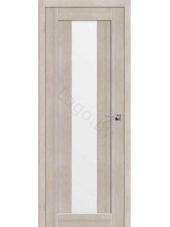 Дверь межкомнатная экошпон Portas S25 Лиственница крем