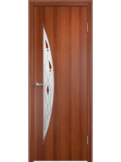 Дверь межкомнатная МДФ Ламинированная ПО С6