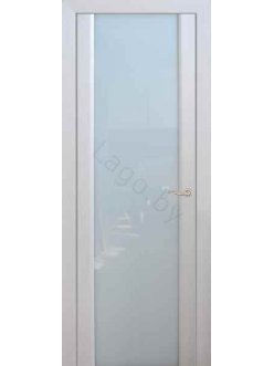 Дверь межкомнатная с ПВХ покрытием ПО Модерн Белый дуб Сатин