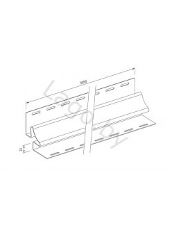 Планка S-13  "угол внутренний" Цветная
