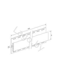 Планка S-18  "соединительная" цветная