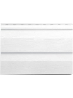 Сайдинг ПВХ Белый